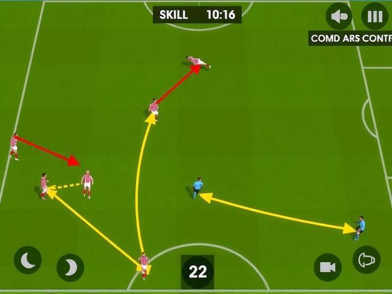 Young Indian footballer practicing dribbling skills on a field