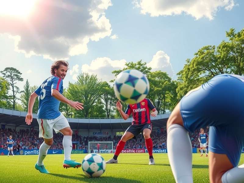 Senior Indian male footballer demonstrating a skill