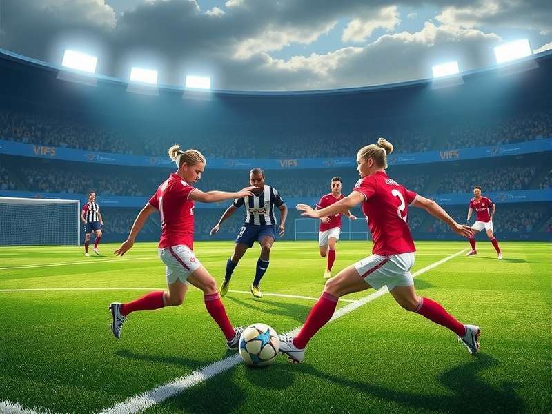 Young Indian footballers practicing skills on a field during golden hour