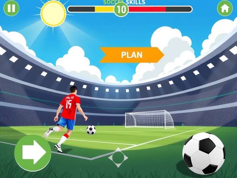Soccer Skills Game Unblocked – football training and match action on Chemaitei
