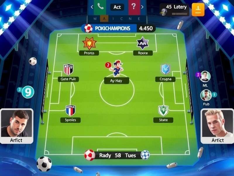Poki Champions League — India's premier Soccer Skills esports tournament banner