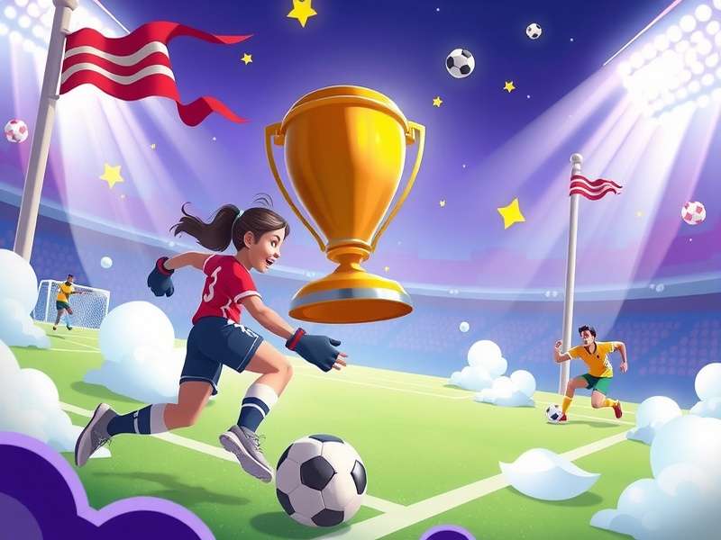 Poki World Cup – Soccer Skills ultimate tournament banner