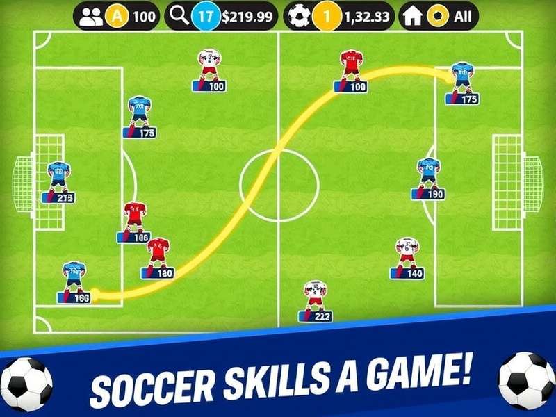Soccer Skills Game tactical guide — Desi Press formation and pressing traps
