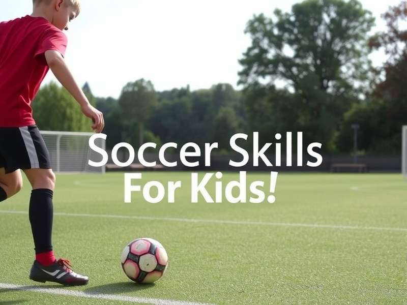 Kids practicing soccer skills on a sunny training ground in India